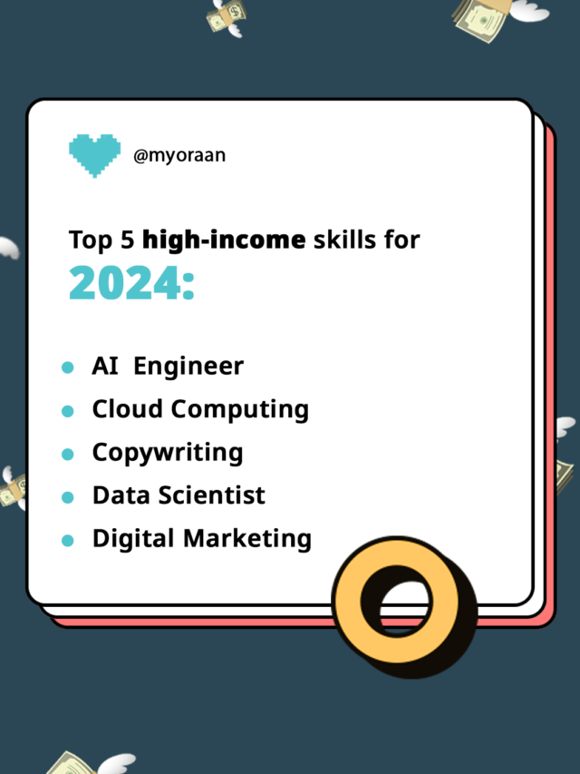 Top 5 High Income Skills for 2024